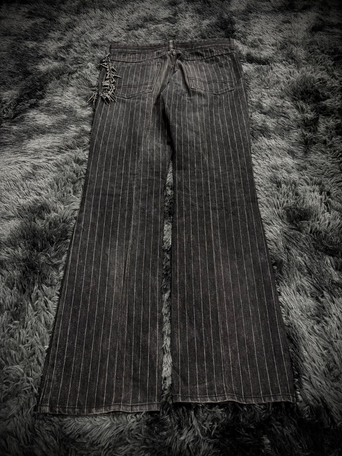 Luv Masion 스트라이프 데님 팬츠 상품이미지2