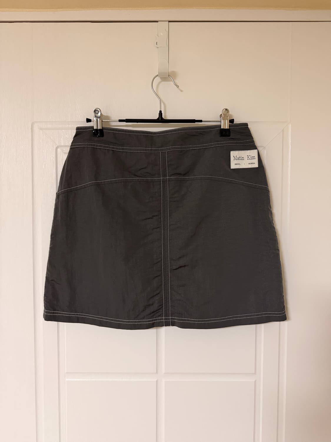 마뗑킴 자켓(free) & 스커트(M) 챠콜 셋업 상품이미지8