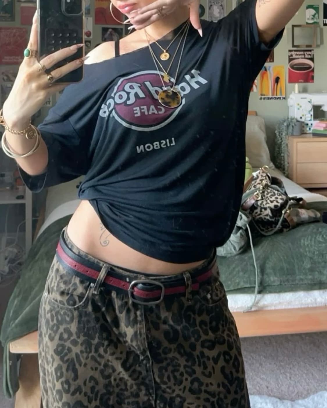 Hard Rock 하드락 카페 USA 빈티지 티셔츠 100 상품이미지7