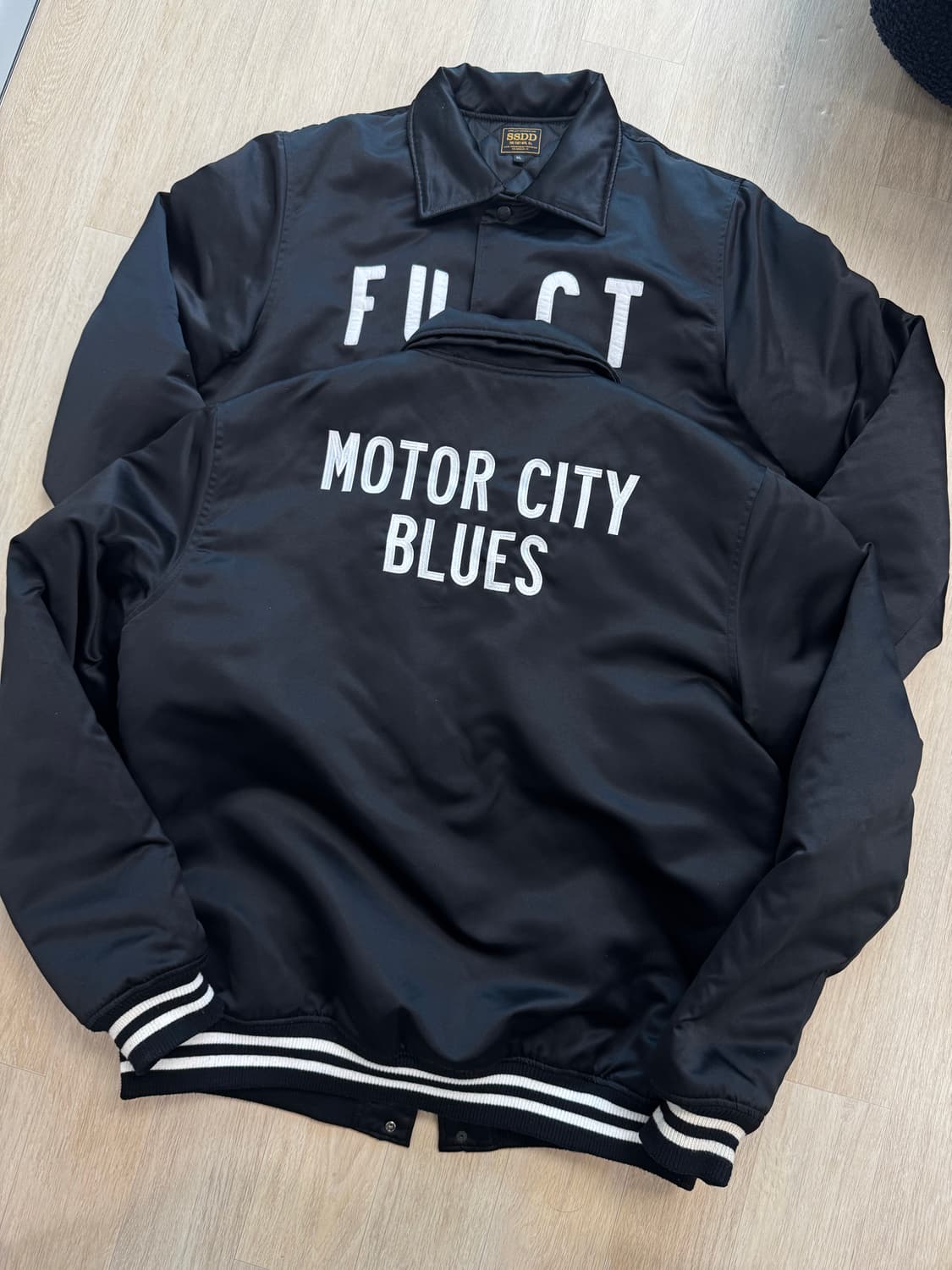 퍽트 FUCT "Motor City" 새틴 스타디움 자켓 (XXL) 상품이미지8