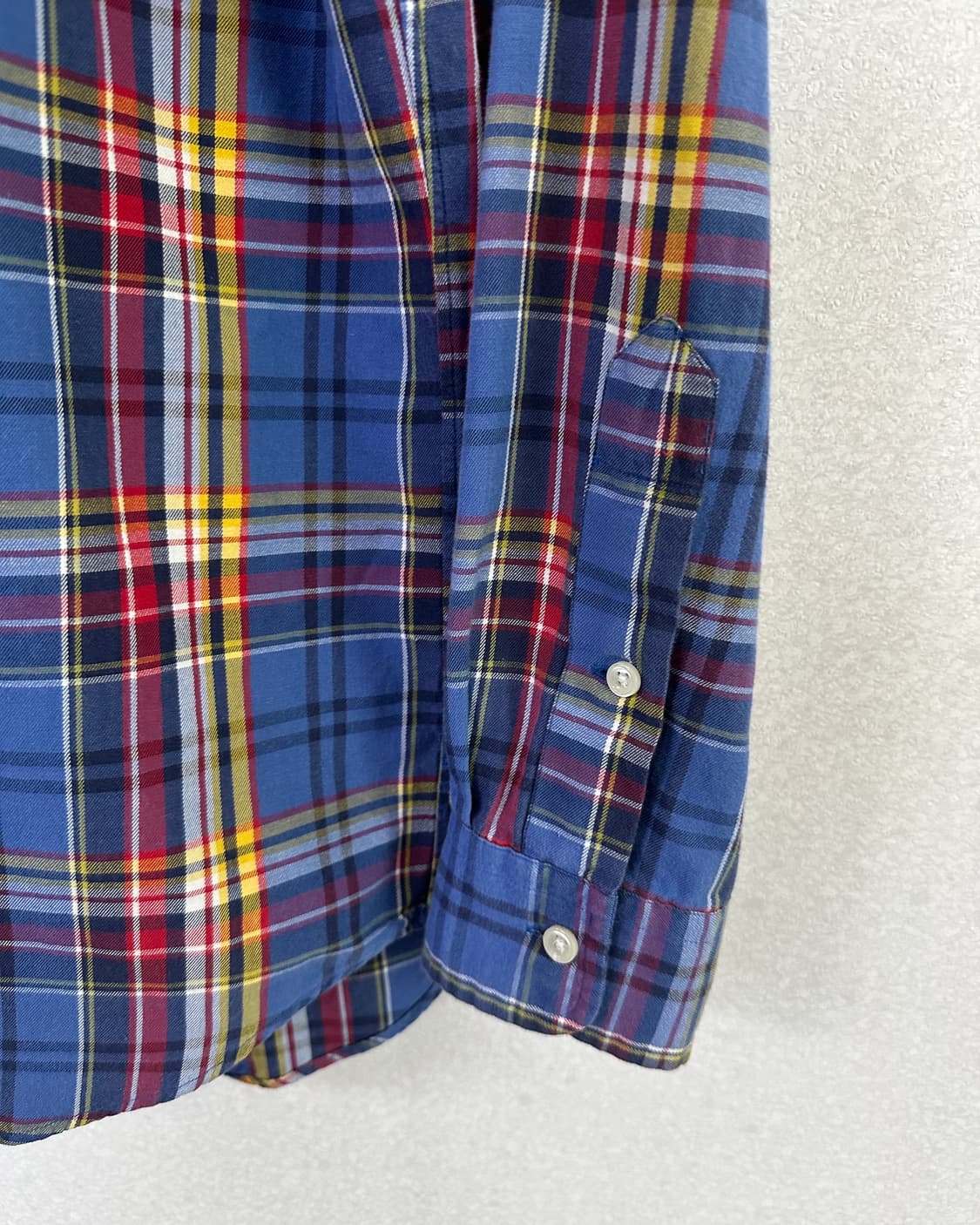 (M)90'S 폴로 체크 셔츠-M2263 상품이미지3