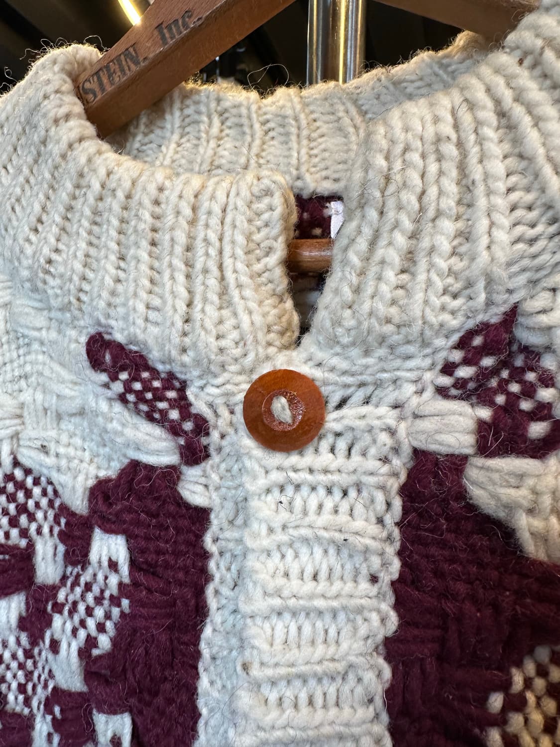 핸드메이드 헤비 울 에스닉 오리엔탈 가디건  상품이미지5