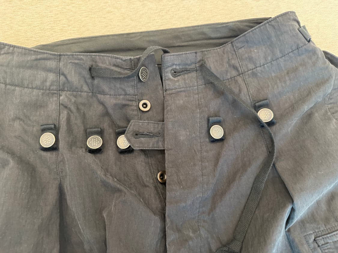 캐피탈 립스탑 점보 카고 팬츠 블랙 2사이즈 상품이미지7