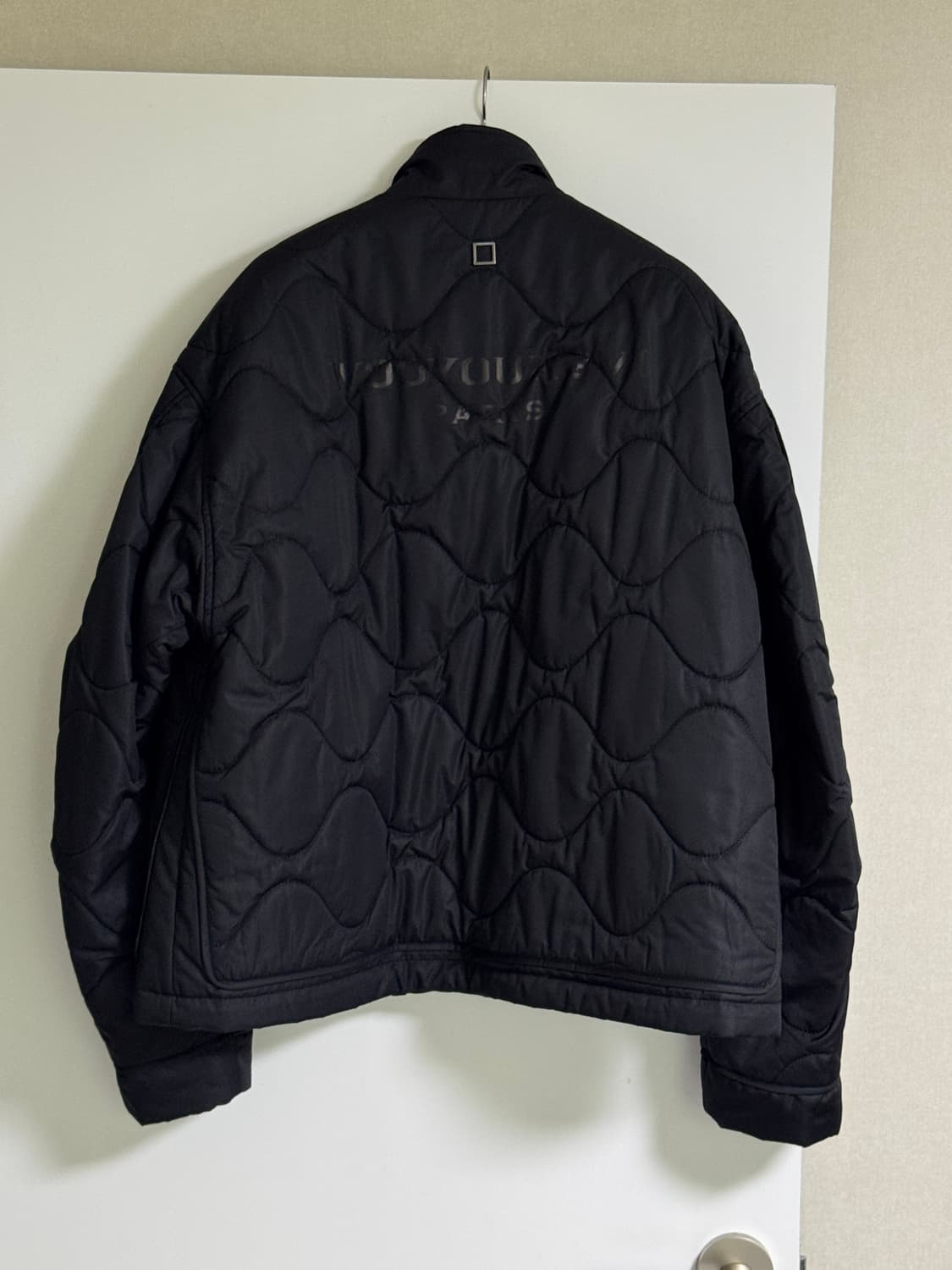 <50> 우영미 퀄팅 패디드 점퍼 블랙 상품이미지2