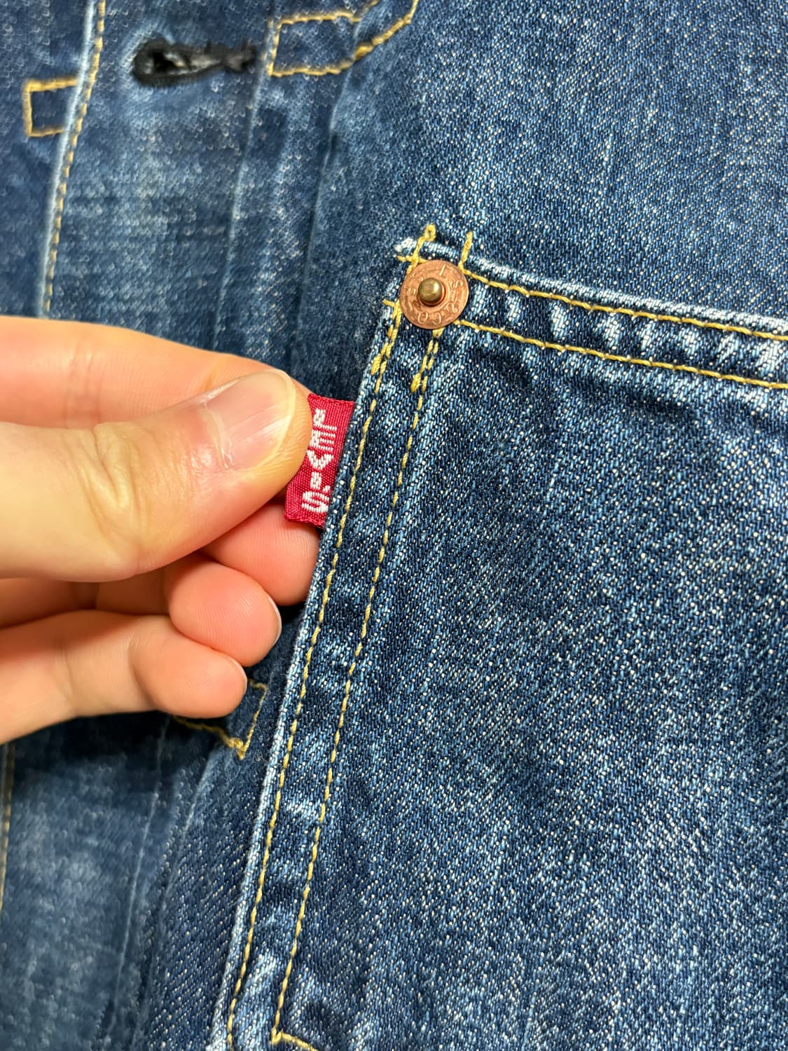 리바이스 71506 1세대트러커 상품이미지5