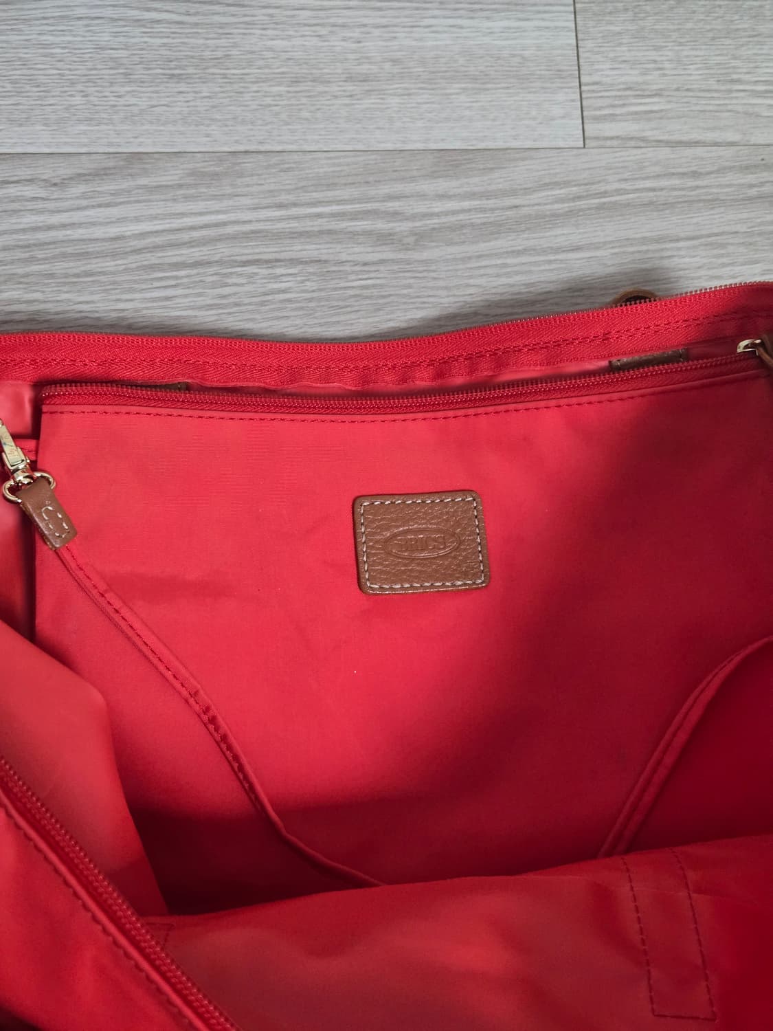 브릭스 레드 토트/숄더백 새상품 상품이미지7