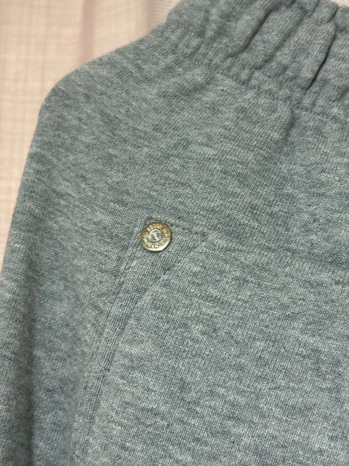 세터 SATUR 멜란지 그레이 스웻팬츠 새상품 상품이미지6