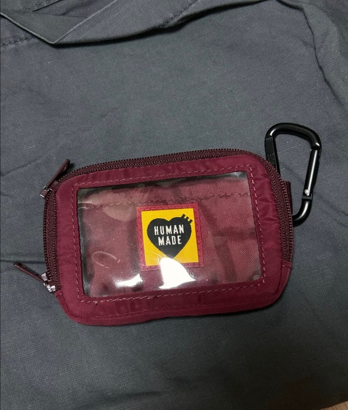 휴먼메이드 카드지갑 버건디 상품이미지2