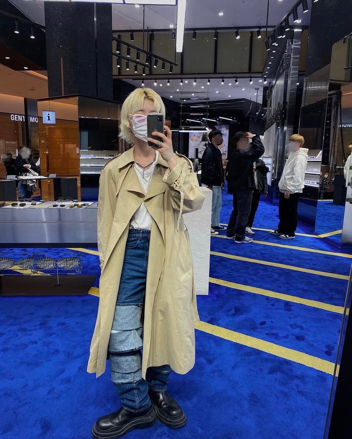 와이프로젝트 크리스탈 Y 목걸이 상품이미지3