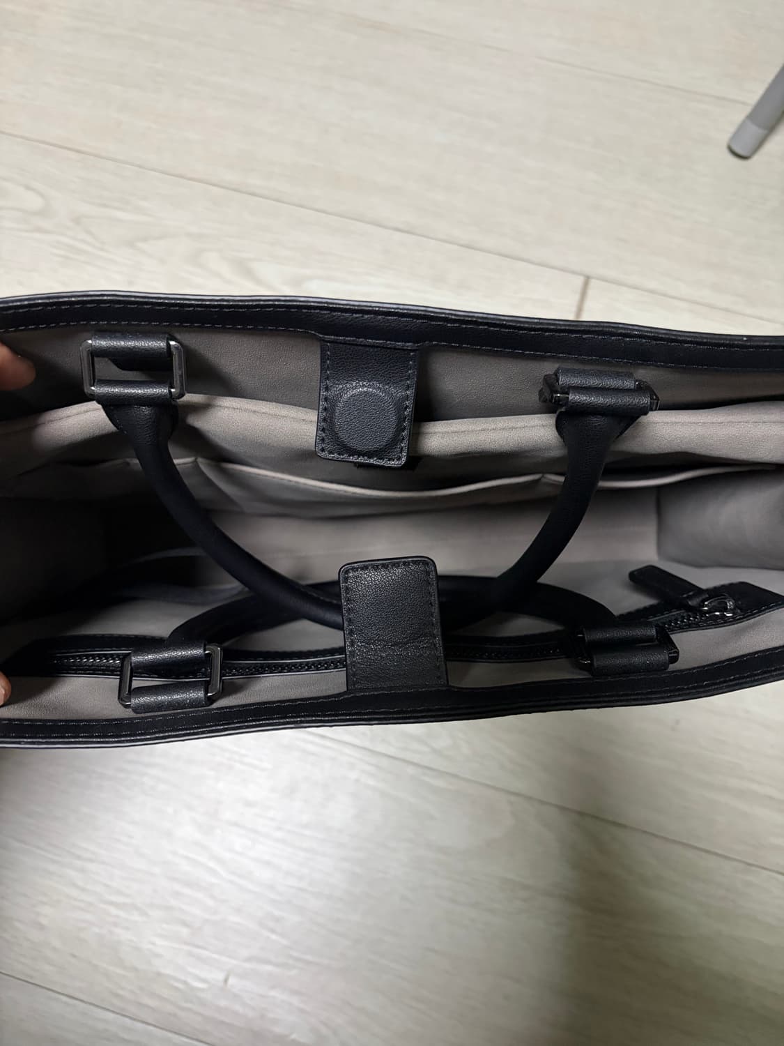 질스튜어트 삭형 콜라보 토트백 판매합니다 상품이미지6