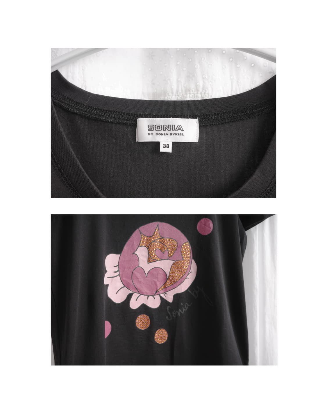 Soniarykiel bling t-shirt 상품이미지3