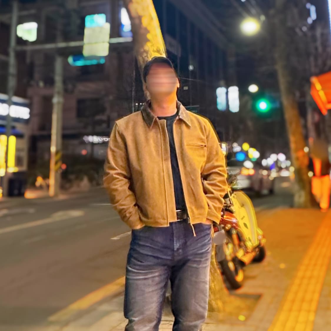 스웨이드 디트로이트자켓 착샷 ㅇ 상품이미지4