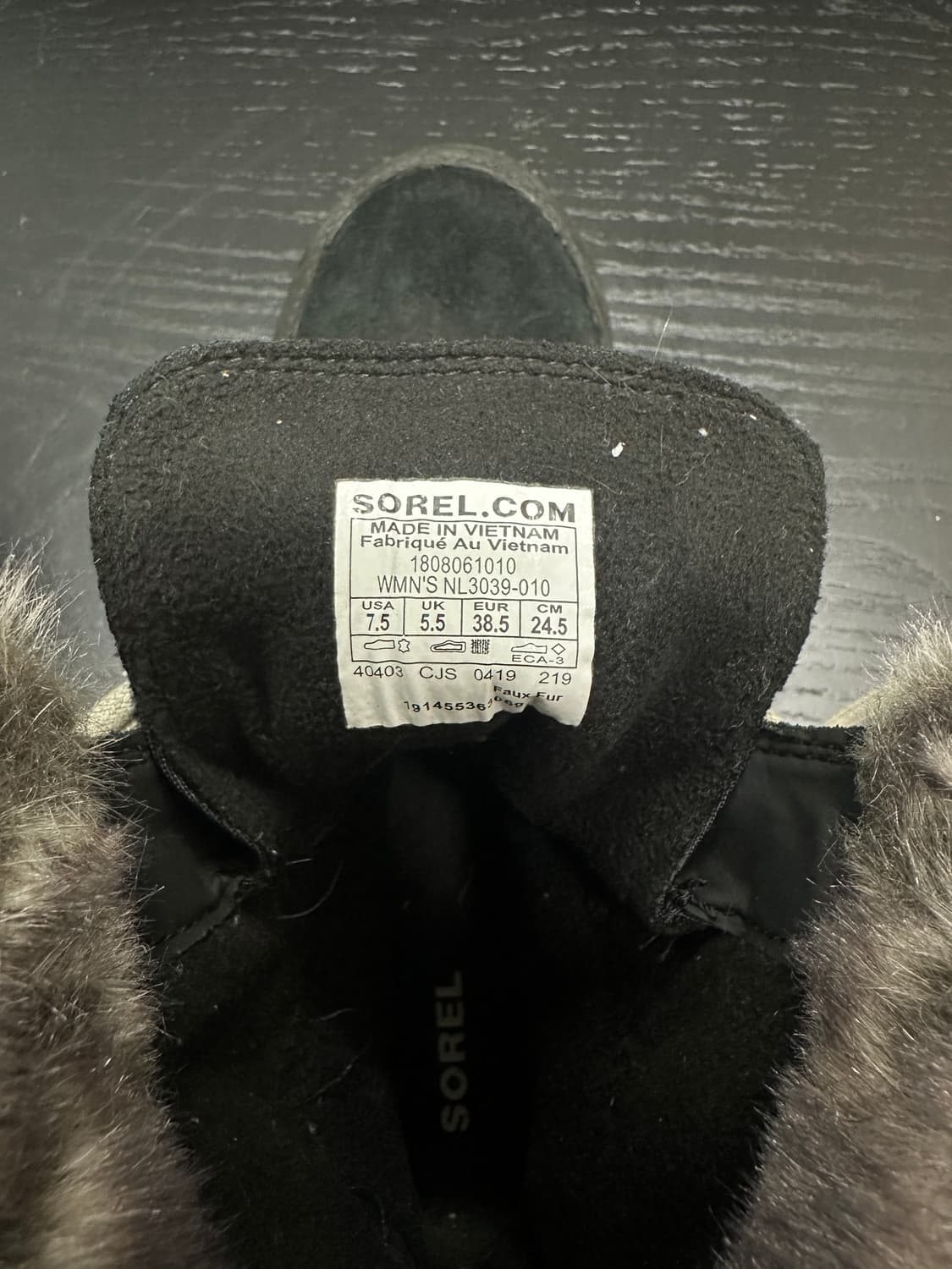 소렐 스웨이드 퍼 부츠 상품이미지5