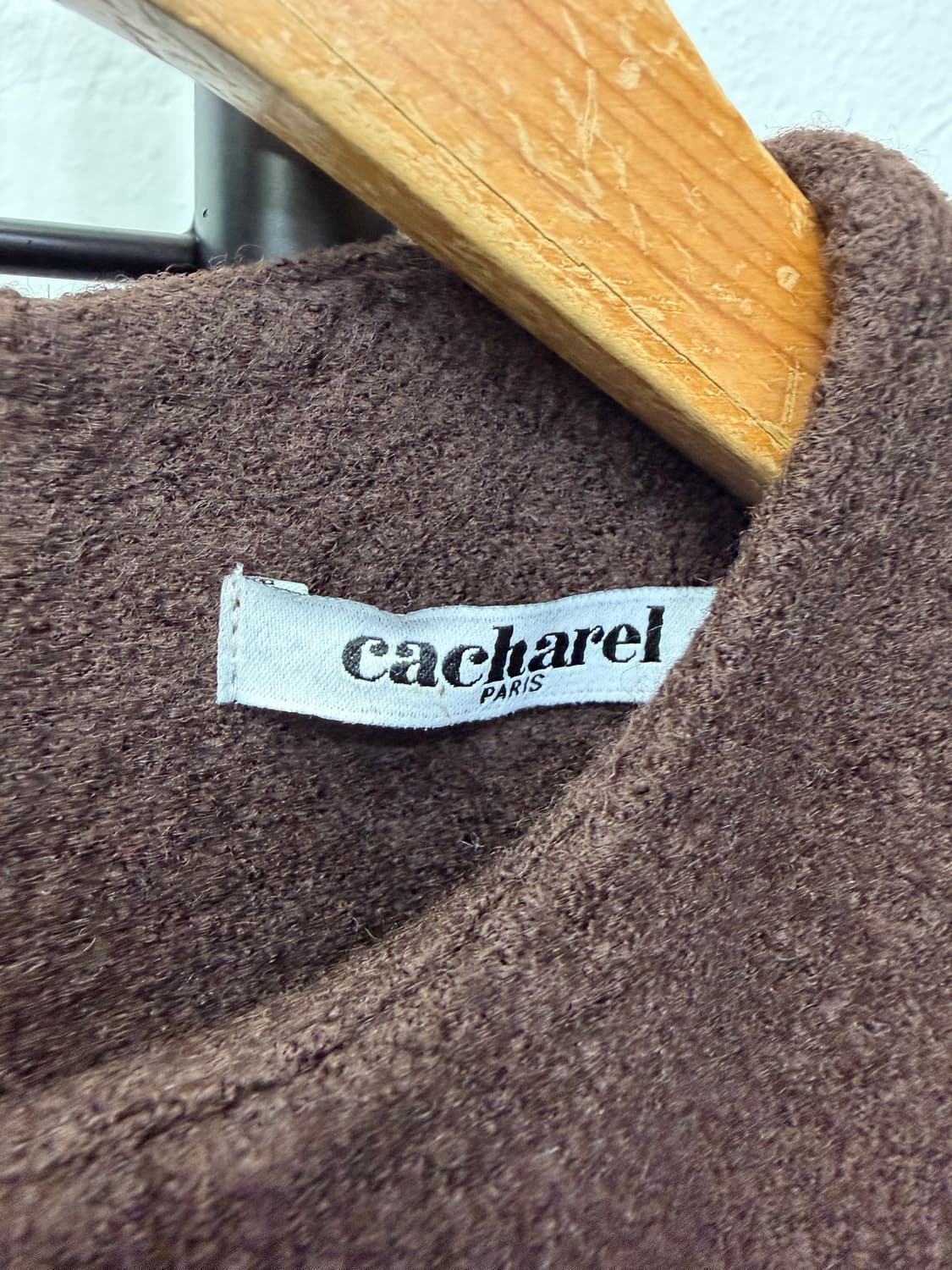정품) cacharel 까사렐 브라운 플레어 원피스 34 상품이미지5