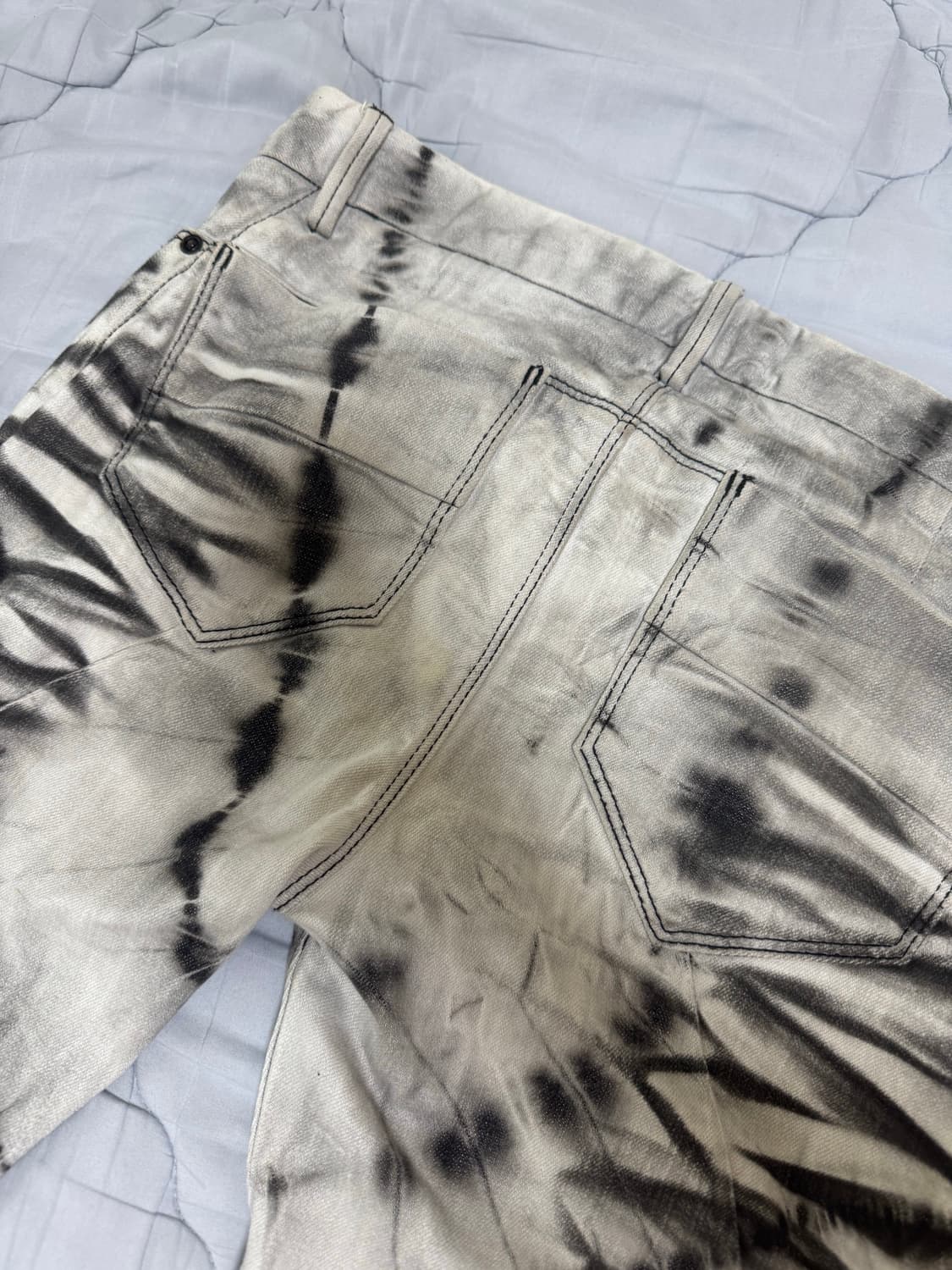 JOHNNY WOLF archive zip skinny denim 상품이미지4