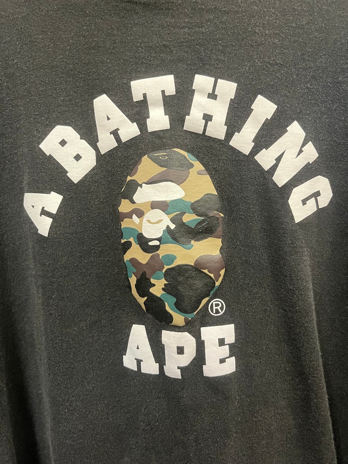 베이프 카모 컬리지 빅로고 반팔티 #csz787 상품이미지3