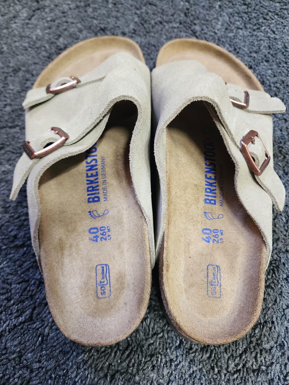 버켄스탁 취리히 베이지 260 상품이미지5