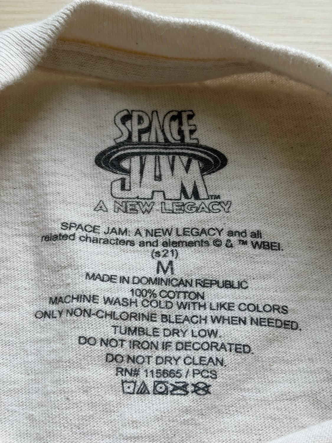 아메리칸 빈티지 Space Jam 스페이스잼 반팔티 M (97-100) 상품이미지5