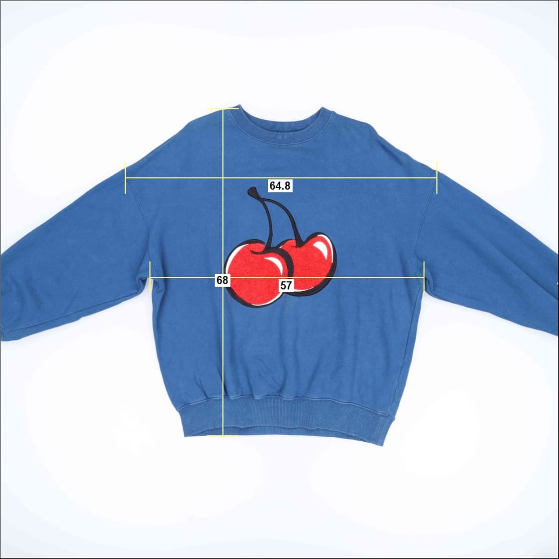[1] 키르시 빅체리로고 맨투맨 티셔츠 1103HR1 상품이미지9