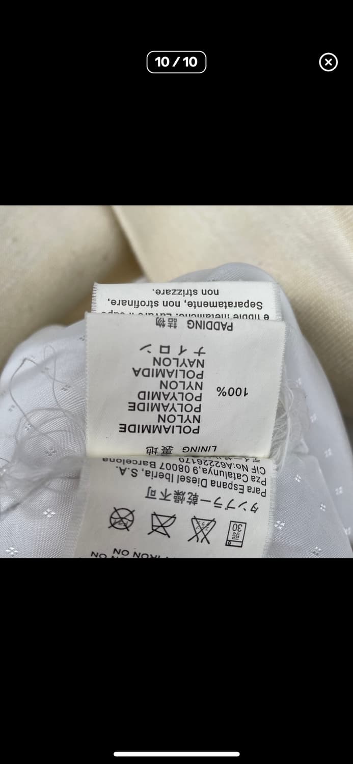 00s 디젤 울프죠 퍼자켓 y2k  상품이미지10