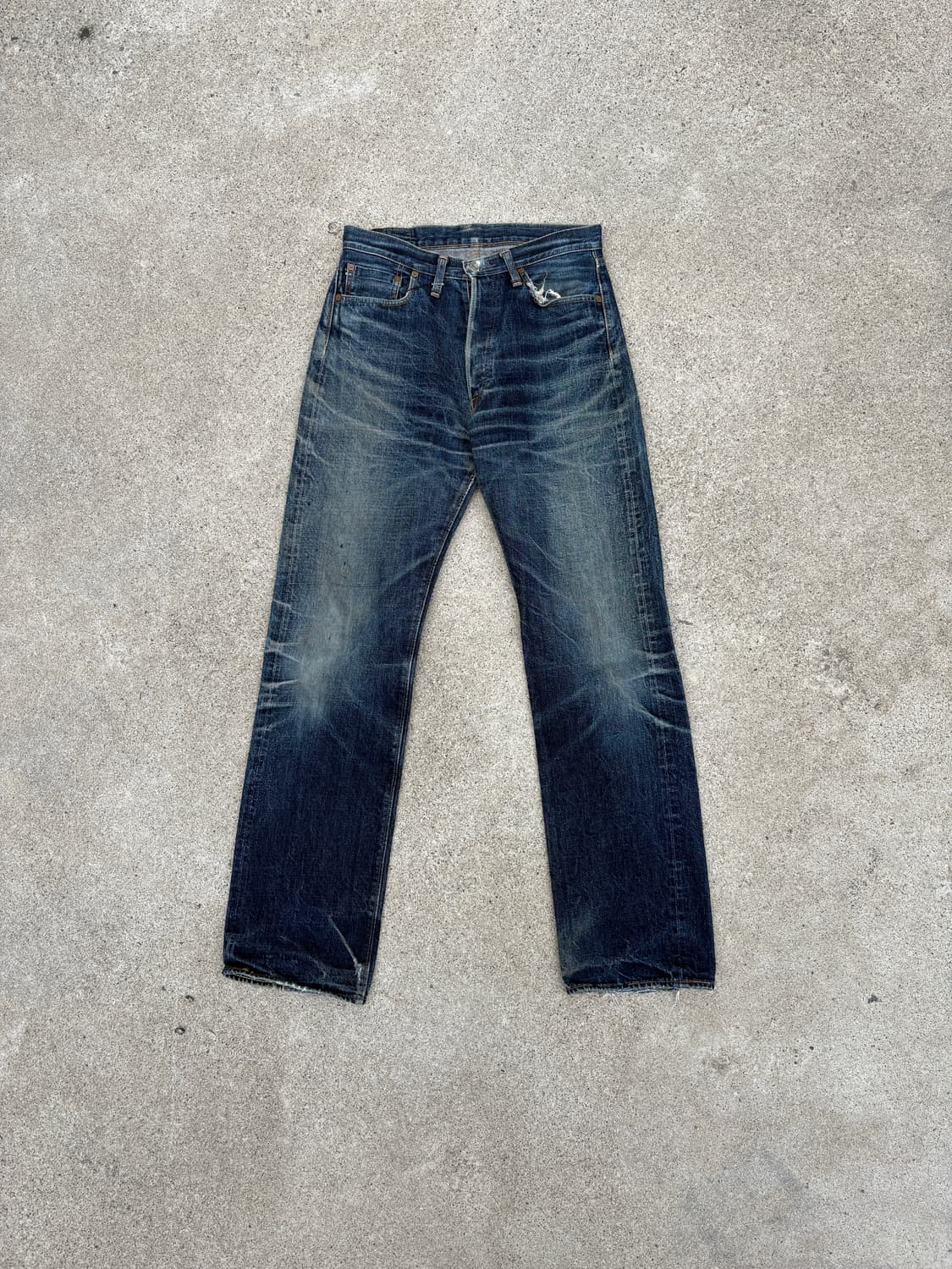 드님 by 웨어하우스 셀비지 데님 팬츠 상품이미지1