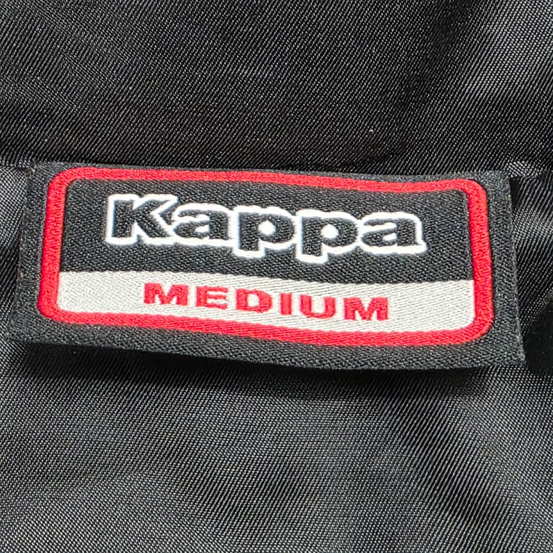 0798 카파 Kappa 구스다운 패딩 조끼 베스트 블랙 M 후드 공용 상품이미지9