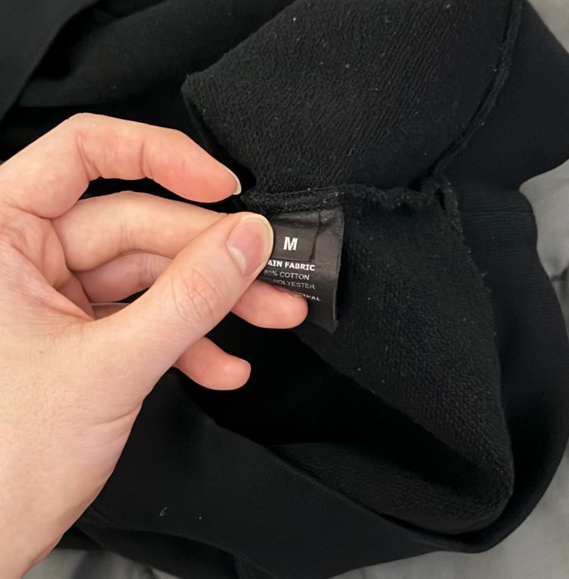 [M] 베트멍 18FW 패치워크 자수 모크넥 맨투맨 (뎀나 아카이브) 상품이미지6