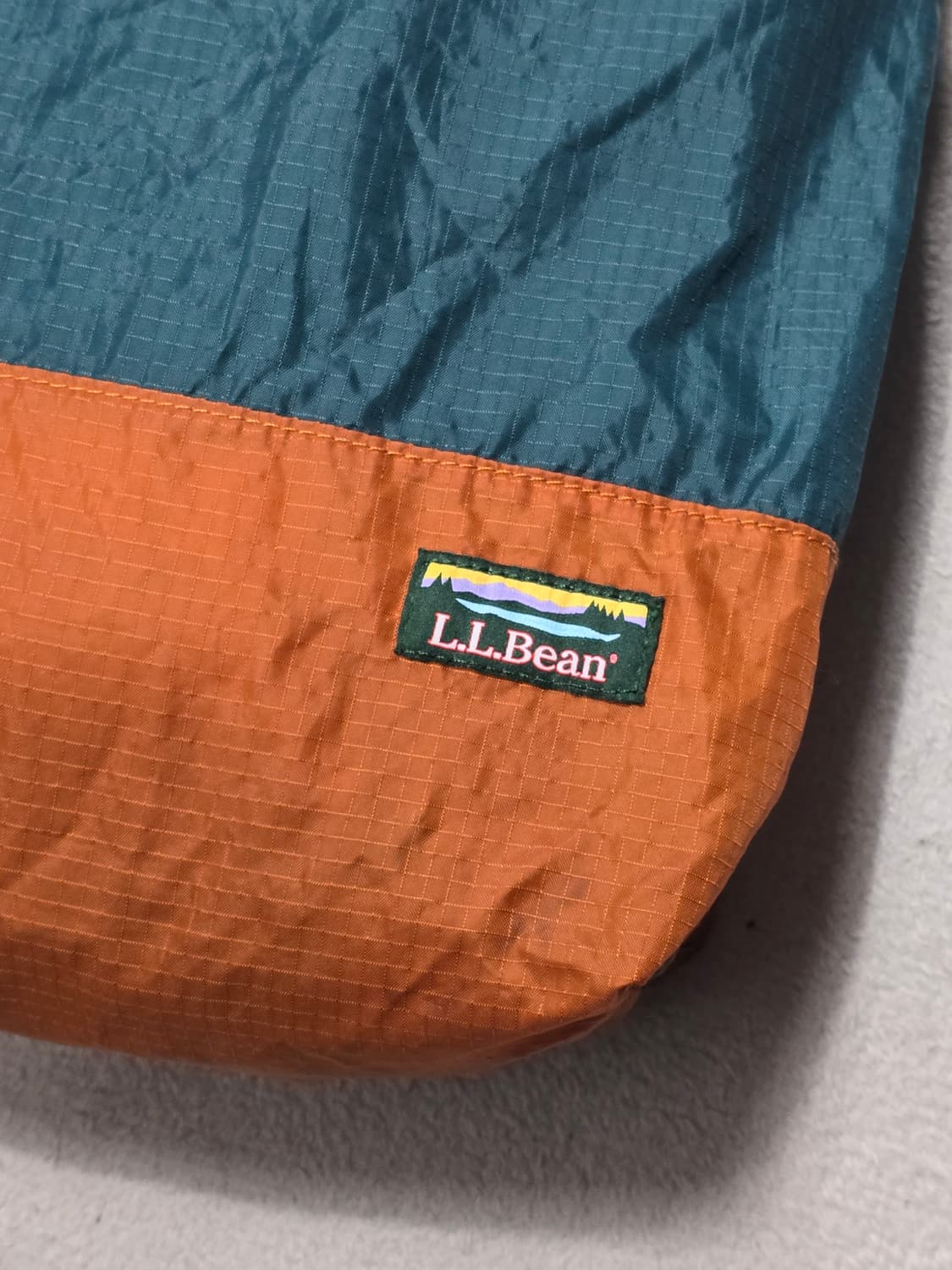 L.L.Bean 엘엘빈 투톤 나일론 에코백  상품이미지2