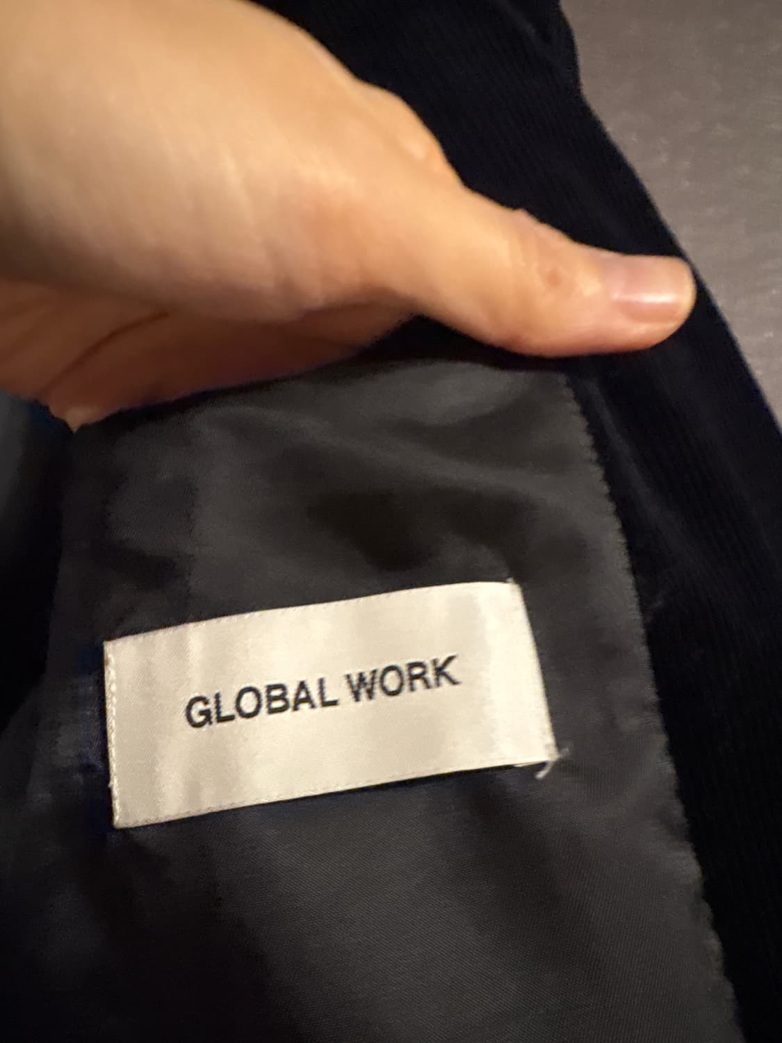 GLOBAL WORK 남성 코듀로이 자켓 Japan 상품이미지2