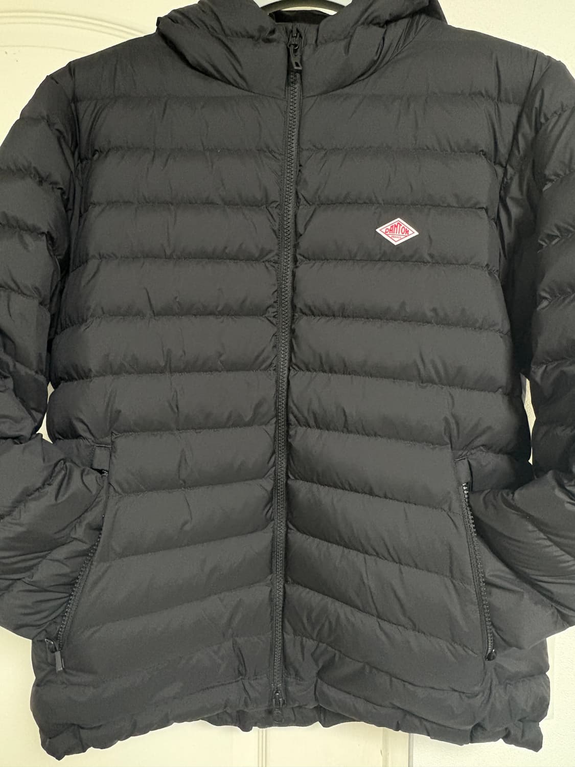 단톤 경량패딩 블랙 L 상품이미지1