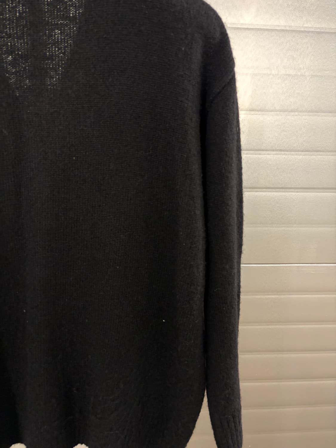 모이아 23FW 2way 알파카 가디건 블랙  상품이미지7