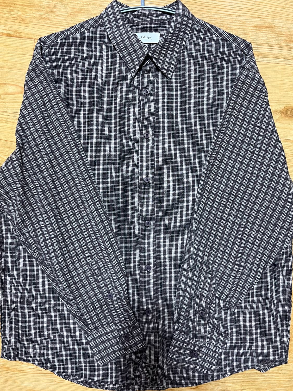 오버 체크셔츠 상품이미지2