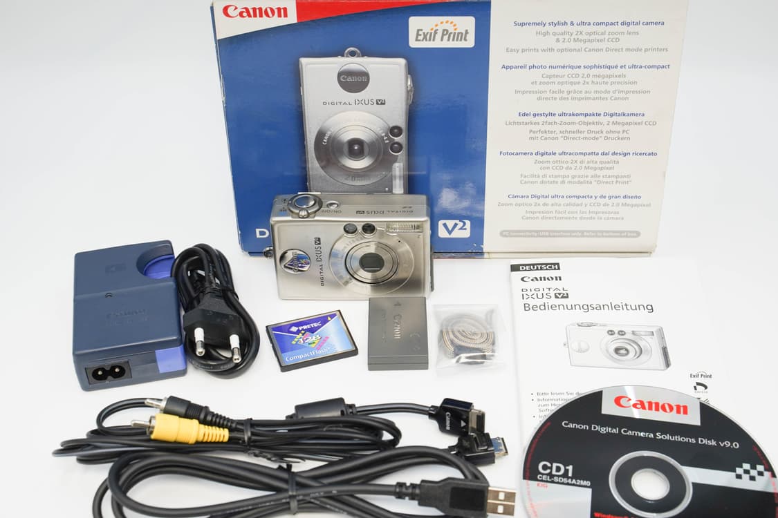 (박스셋) Canon IXUS V2 (캐논 익서스 V2) 상품이미지7