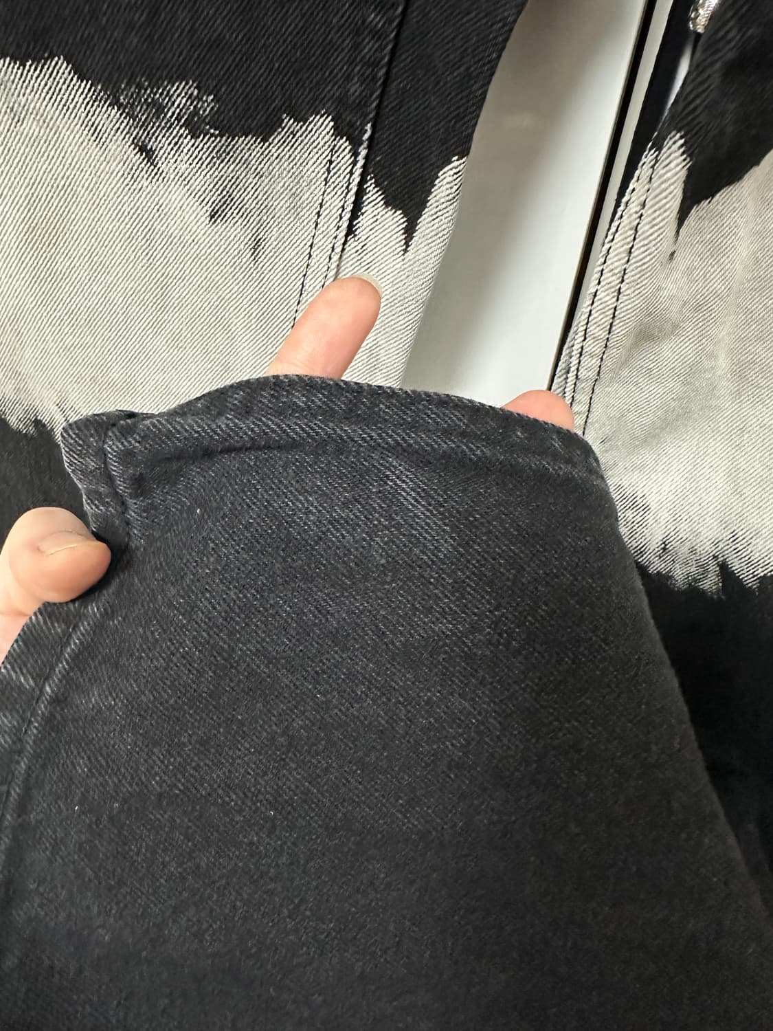 니 블리치 일자 데님 팬츠 상품이미지7