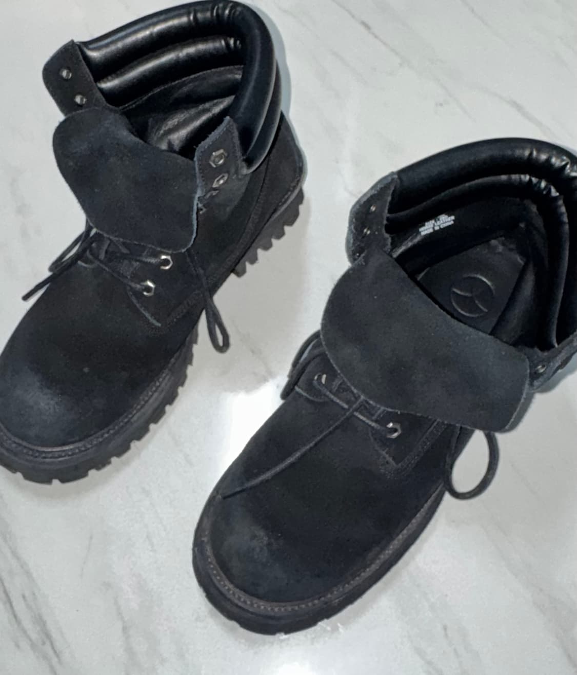 야세 코만도솔 블랙 부츠 상품이미지2