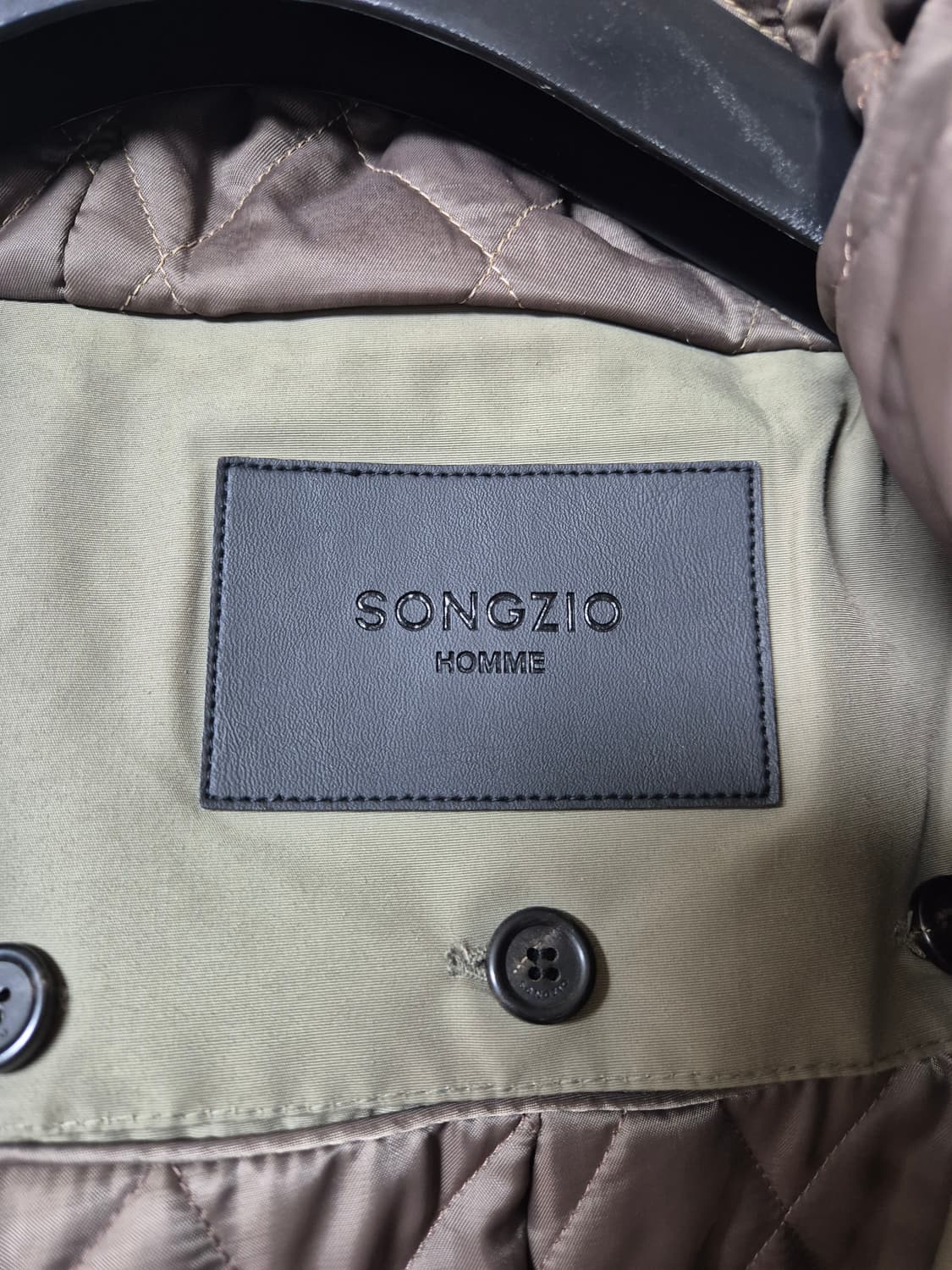 송지오옴므 더블레이어드 자켓 상품이미지2