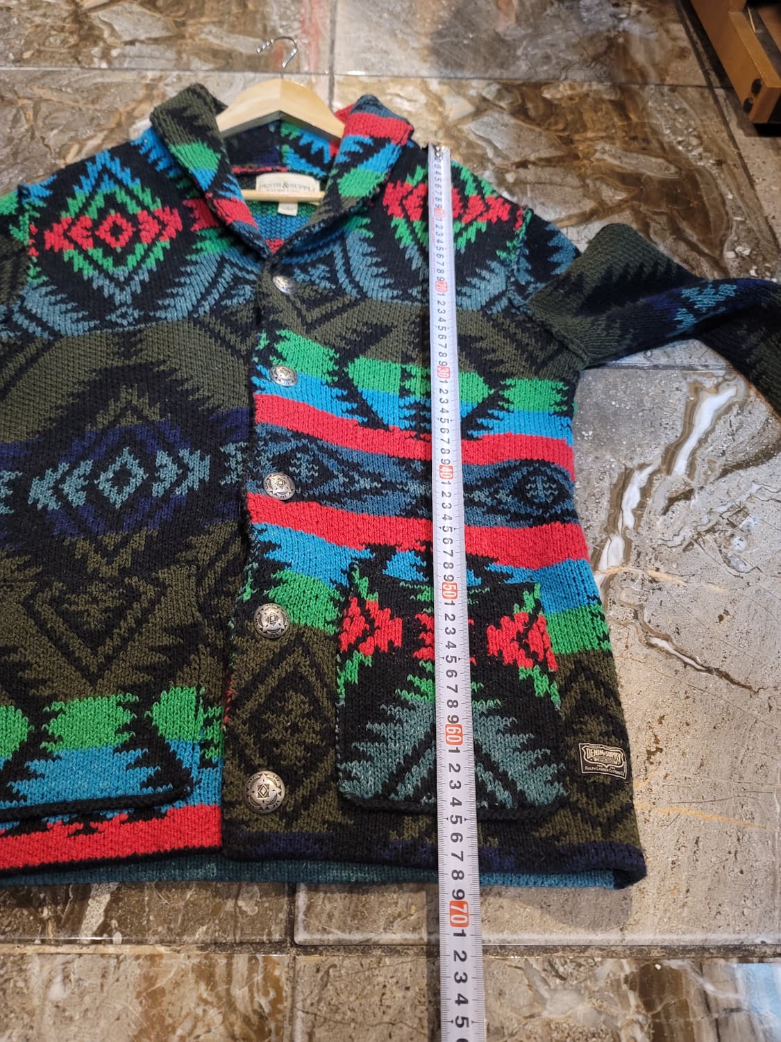 폴로 데님서플라이 나바호 숄카라 가디건  상품이미지8