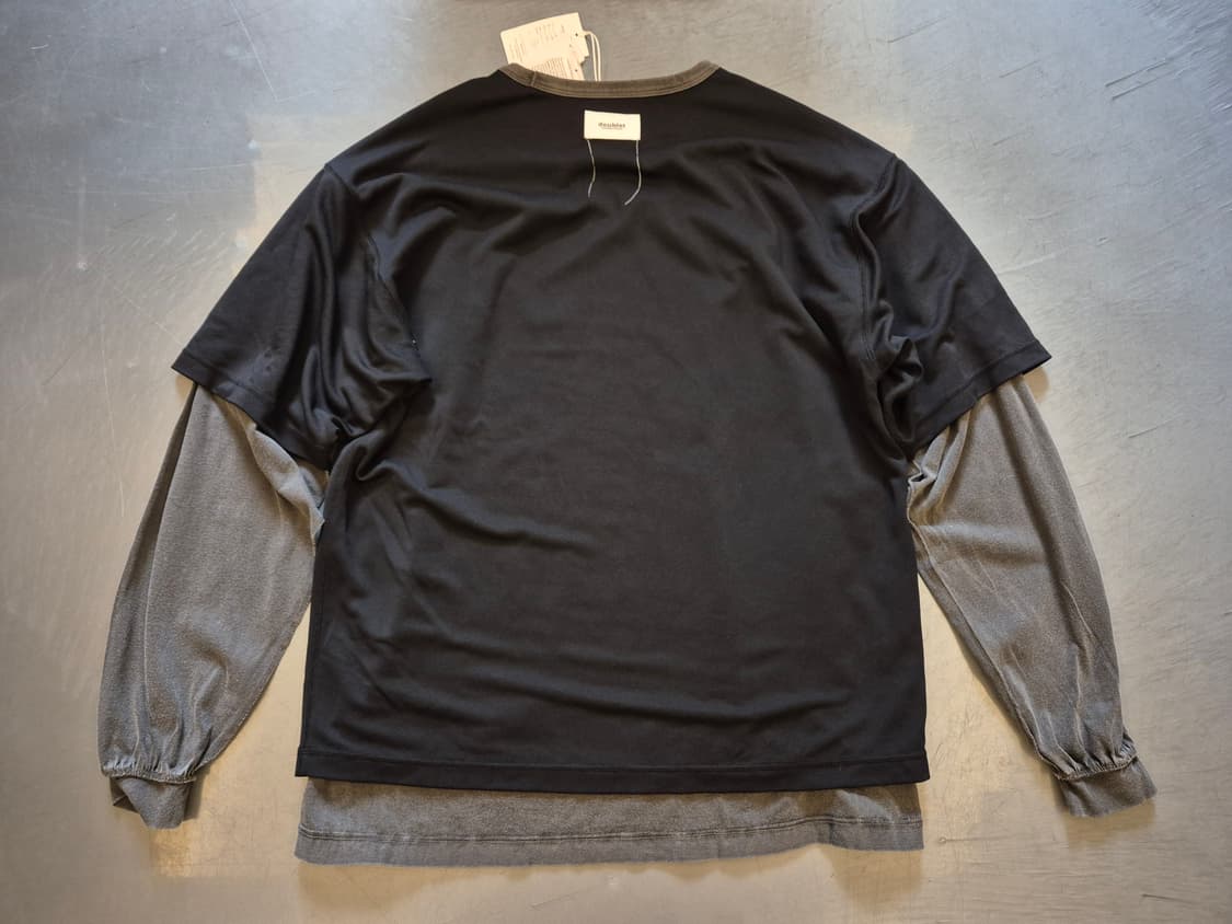 25AW 더블렛 ON/OFF 레이어드 롱 슬리브 상품이미지3