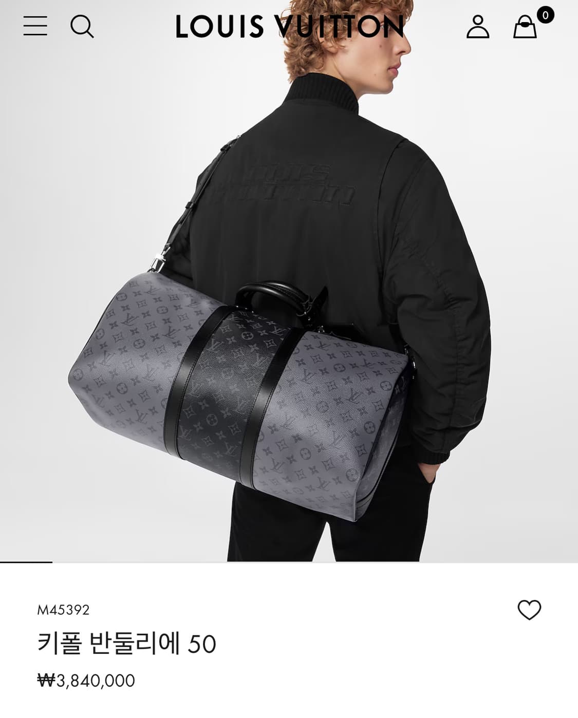 루이비통 모노그램 이클립스 리버스 키폴 os 국내판 상품이미지8