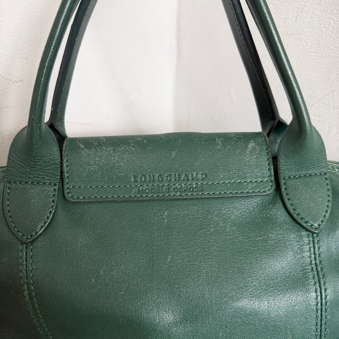 Longchamp leather shoulder bag 상품이미지3