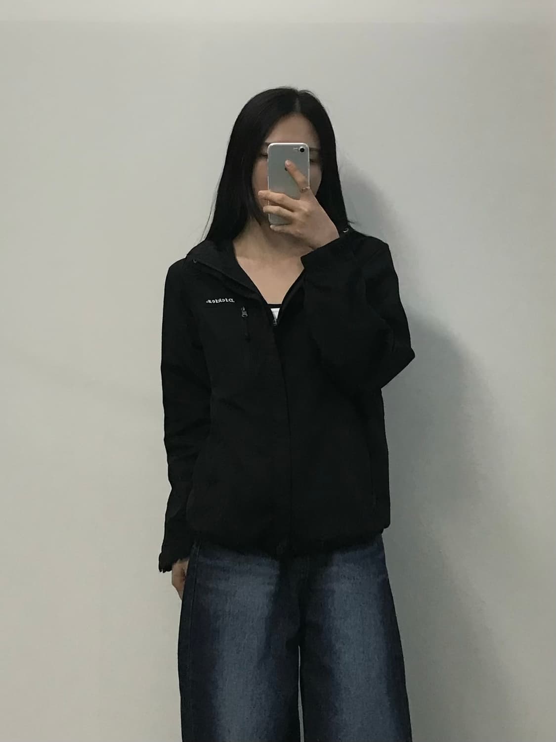 디키즈 자수로고 블랙 바람막이 자켓 상품이미지1