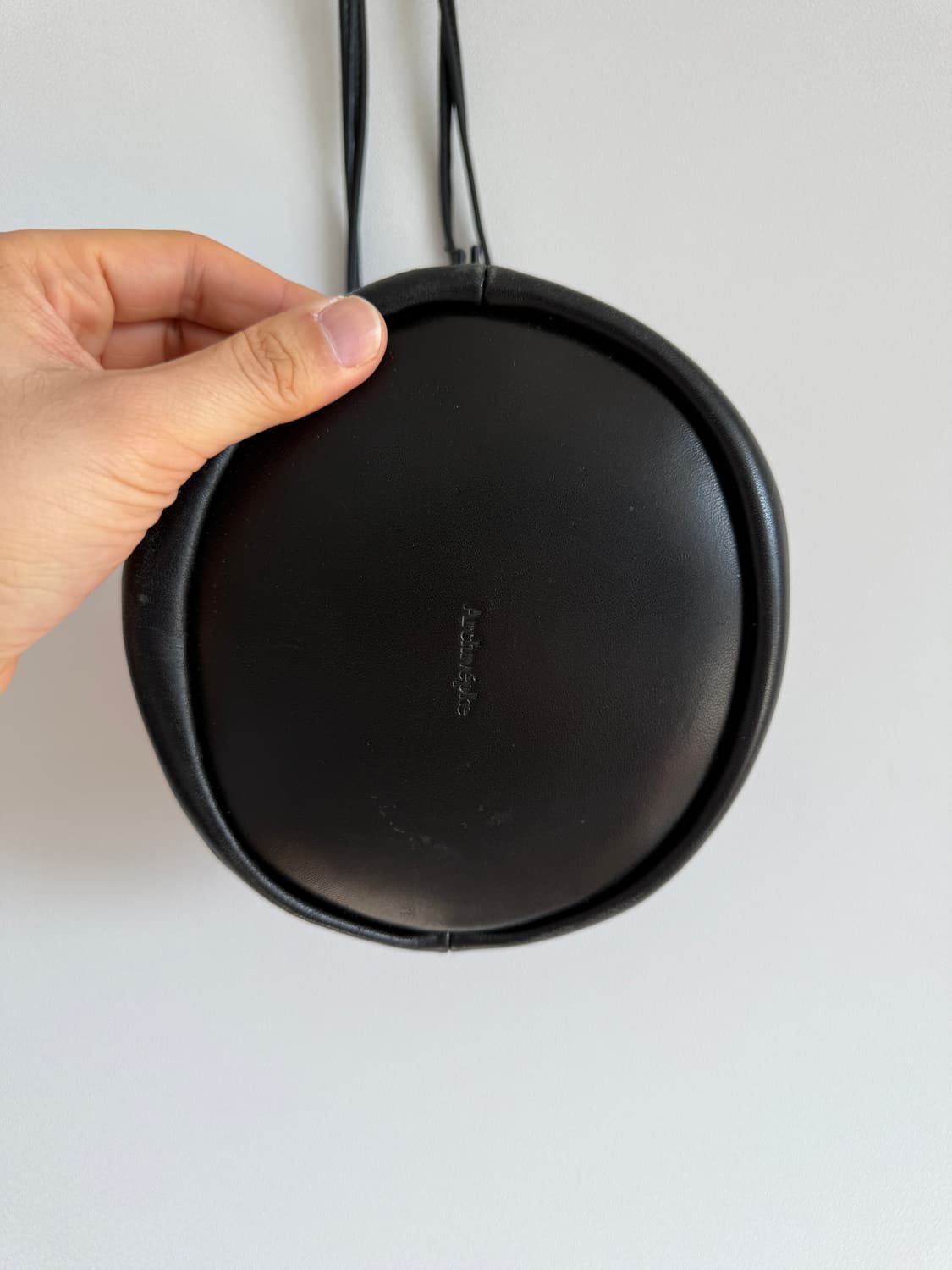 아카이브앱크(Archivepke) 레더 복조리백 상품이미지5