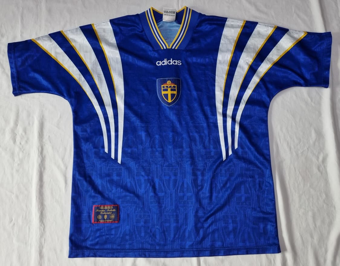 스웨덴 국대 올드 홈 노마킹 유니폼 팝니다 상품이미지1