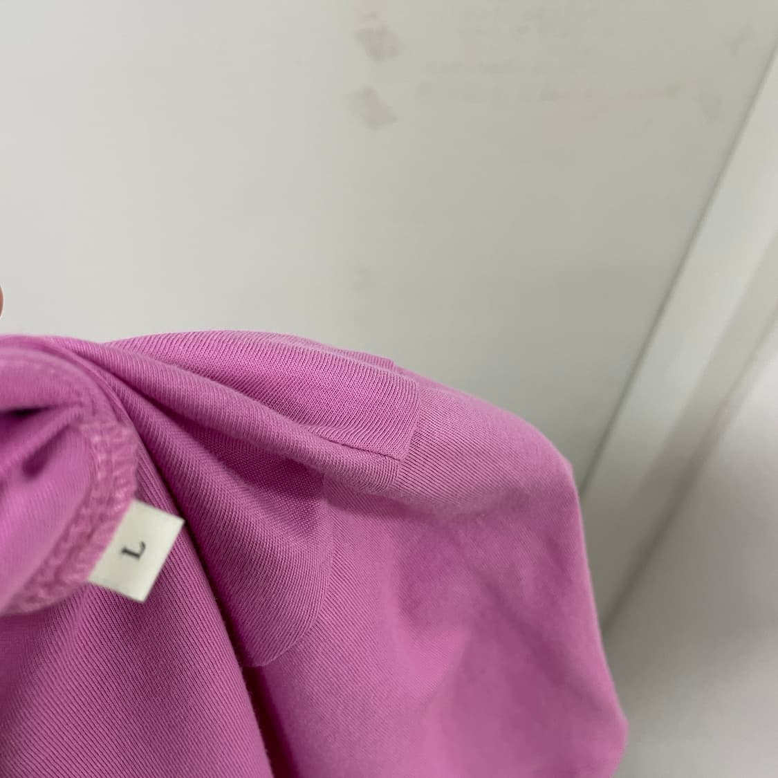 산드로 반팔 티셔츠 핑크 L(W) 상품이미지6