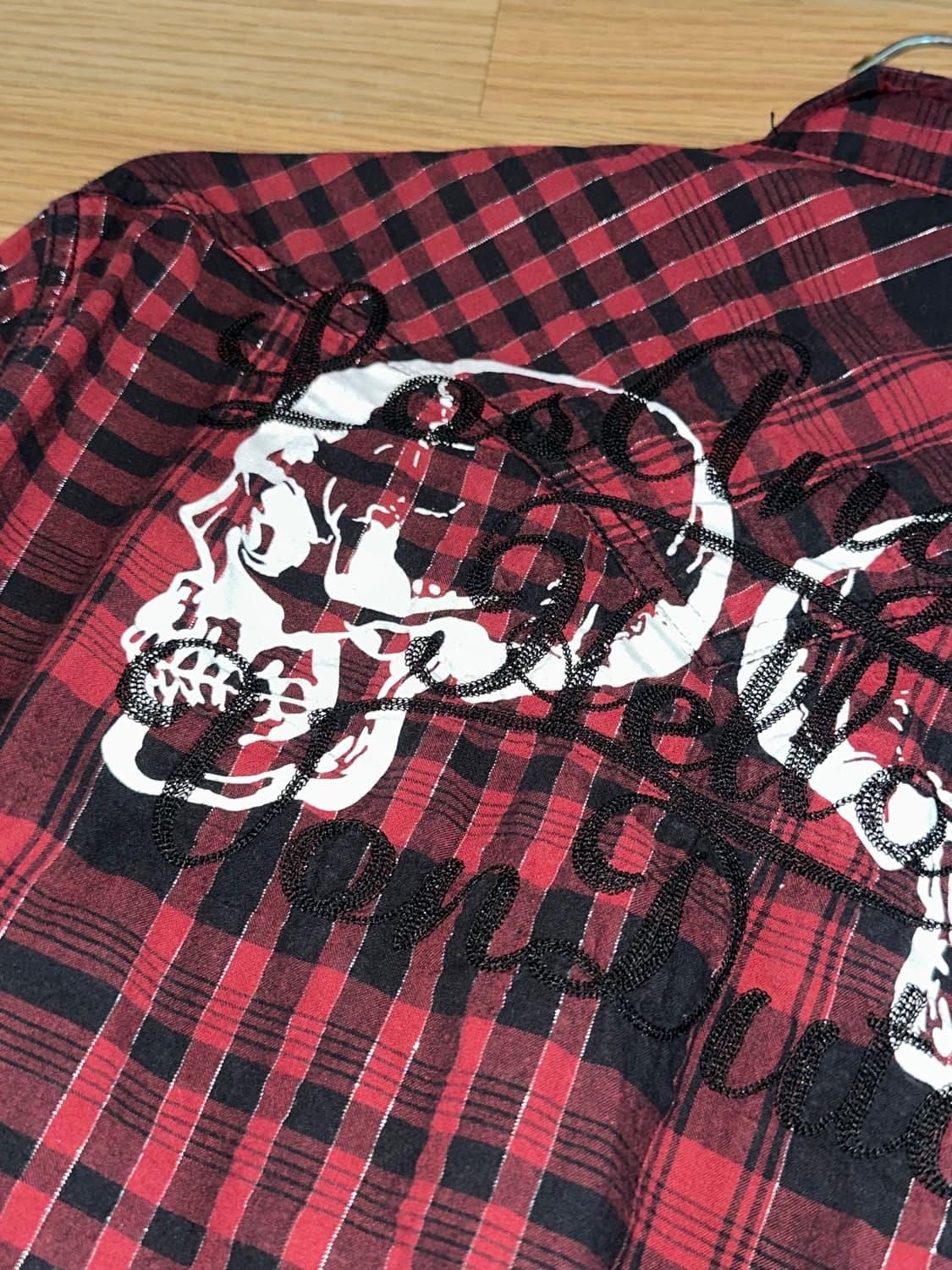 본 더치 펑크 빈티지 체크 셔츠 희귀매물 상품이미지3