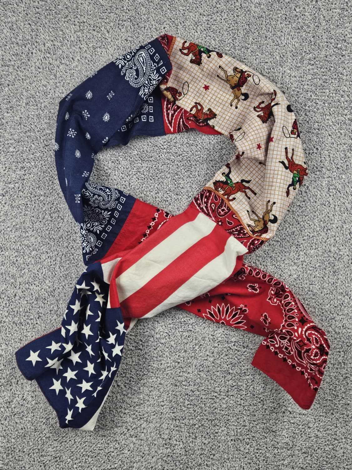 반다나 리워크 커스텀 스카프 머플러 / 10429 상품이미지6