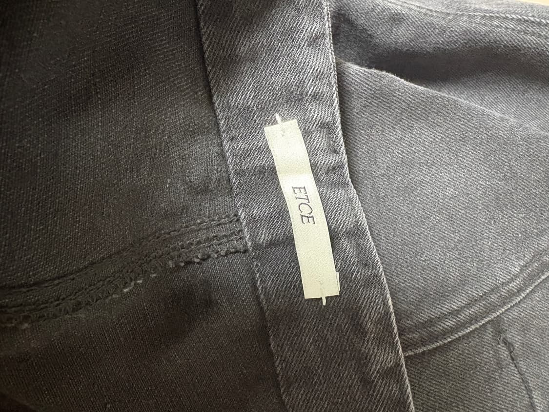 [L] ETCE 레이어드 백 카고 데님 팬츠 상품이미지6