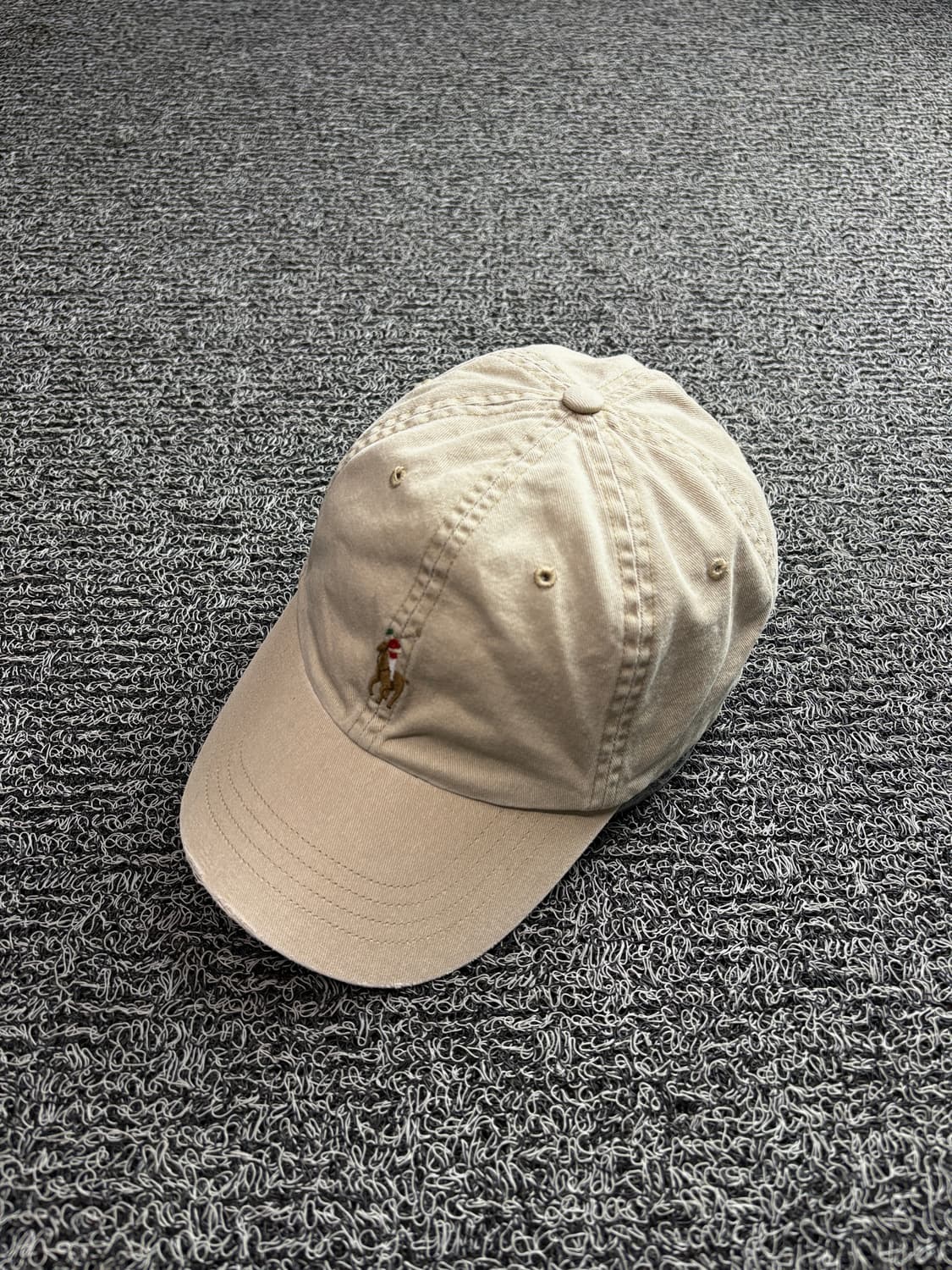 폴로 랄프로렌 포니로고 가죽 스트립 볼캡 3197 상품이미지1