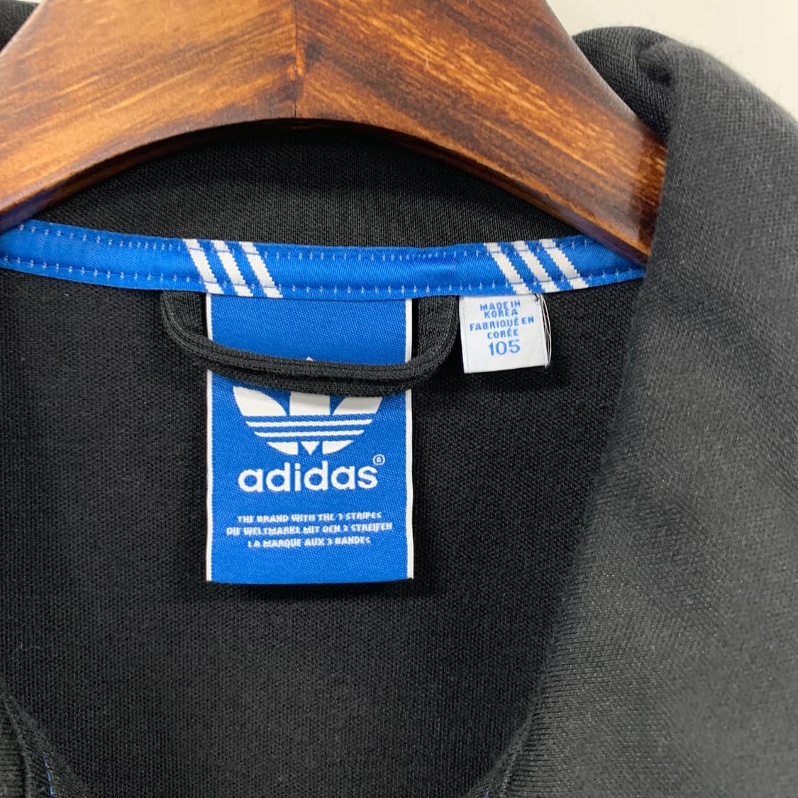 아디다스 유로파 블랙 트랙탑 져지 상품이미지5