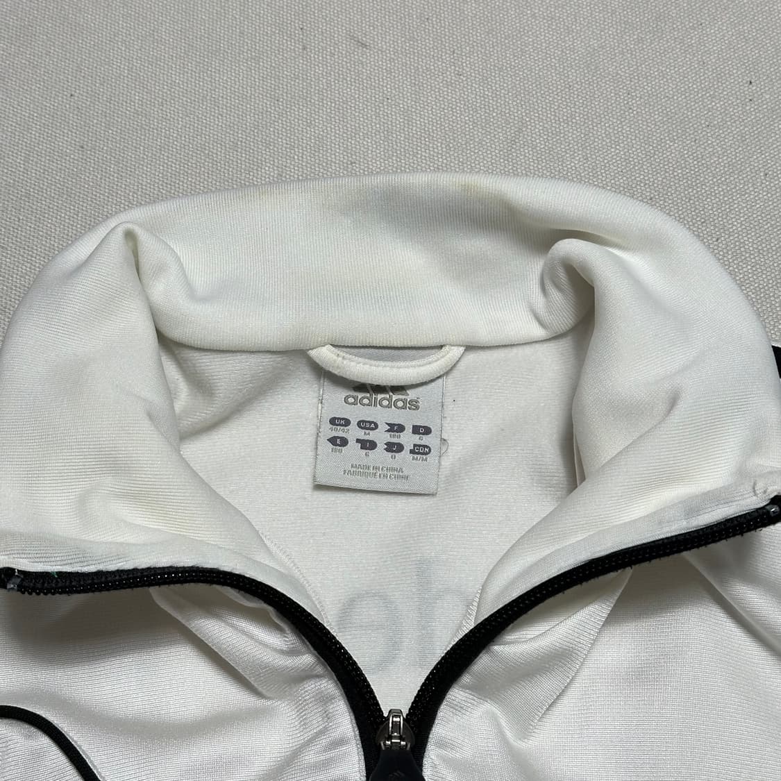 M 아디다스 독일 국대 벤츠 화이트 트랙탑  상품이미지6